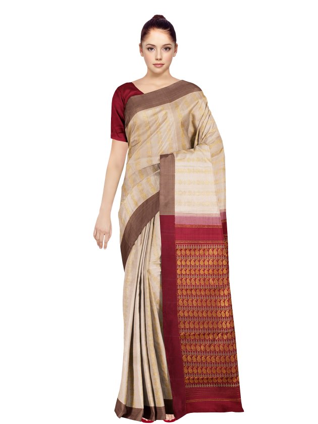 Arani Silk Saree with Blouse04