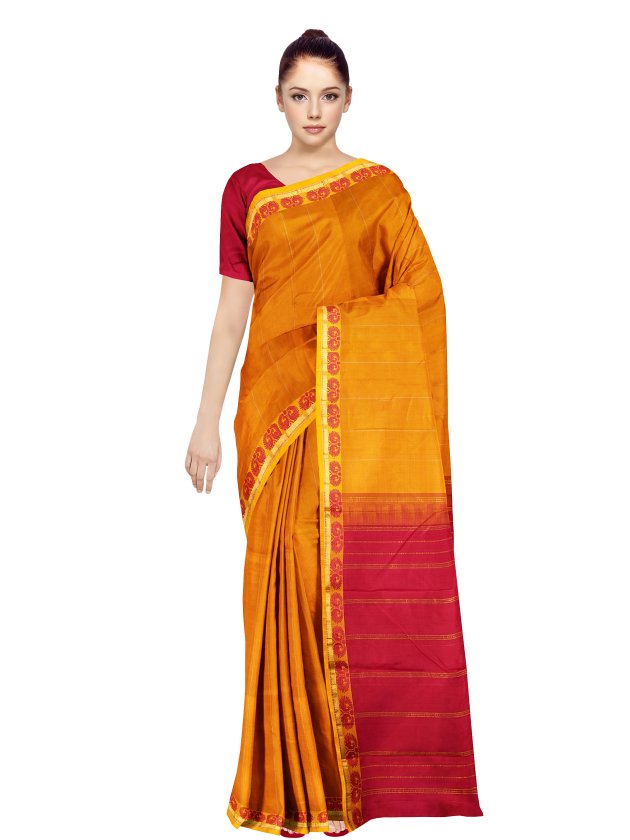 Arani Silk Saree with Blouse16