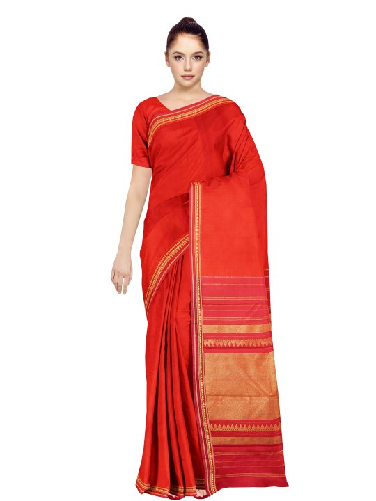 Arani Silk Saree with Blouse17