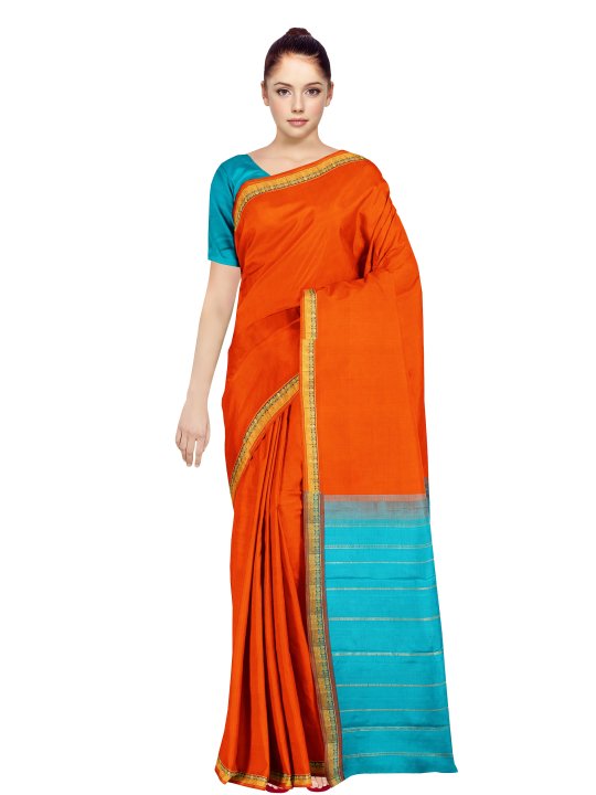 Arani Silk Saree with Blouse11